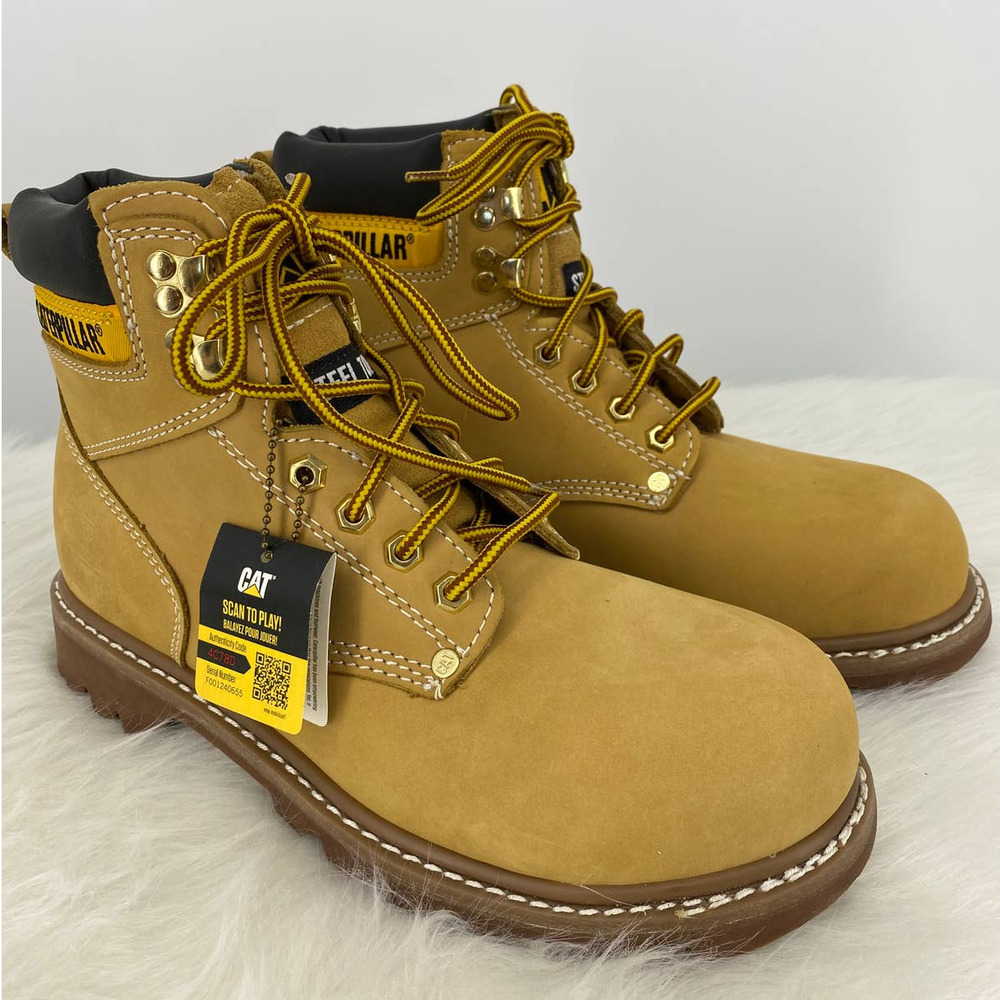 Caterpillar Second Shift Steel Toe Boot Sz 9 New!